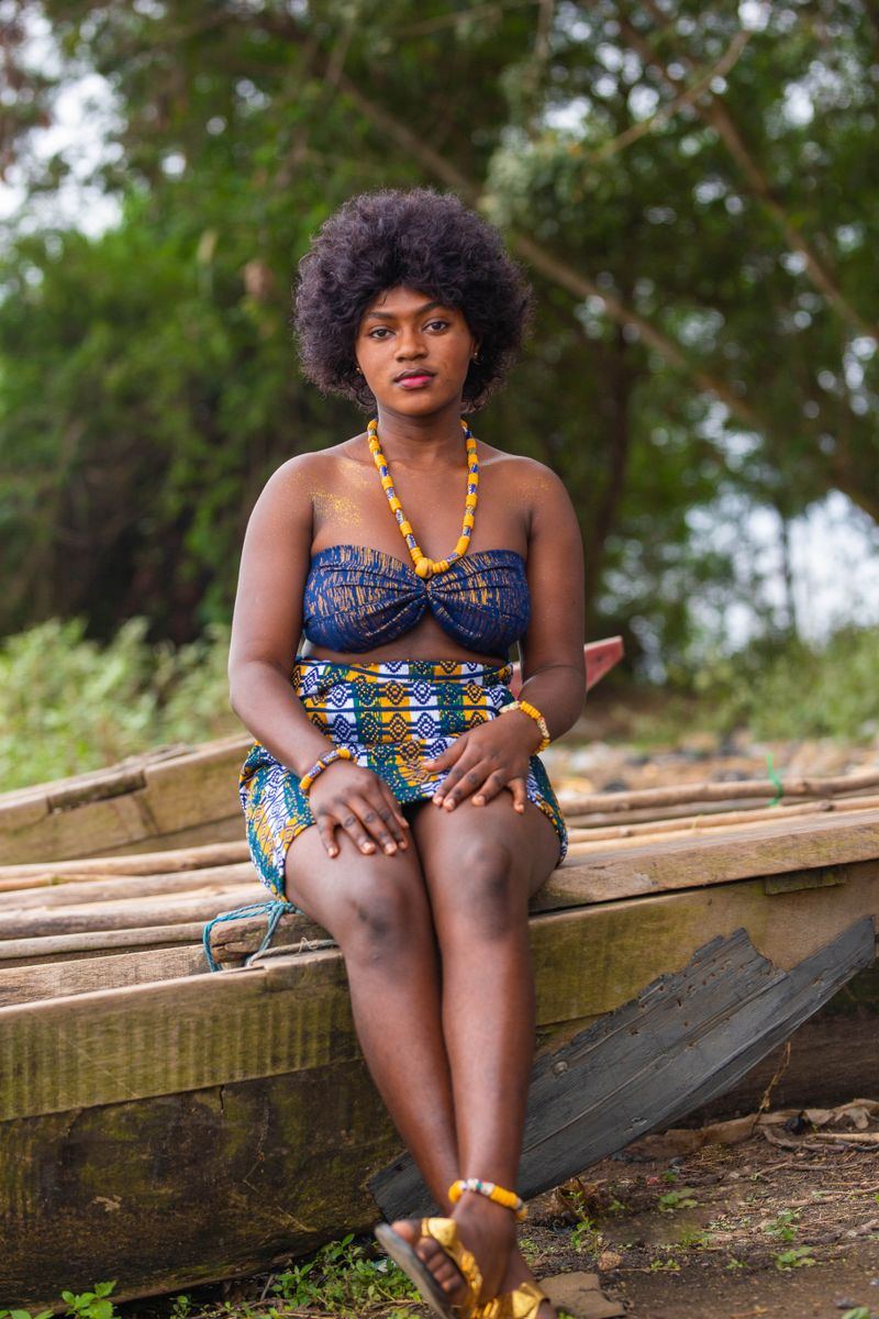 Sade Wrapper & Blouse